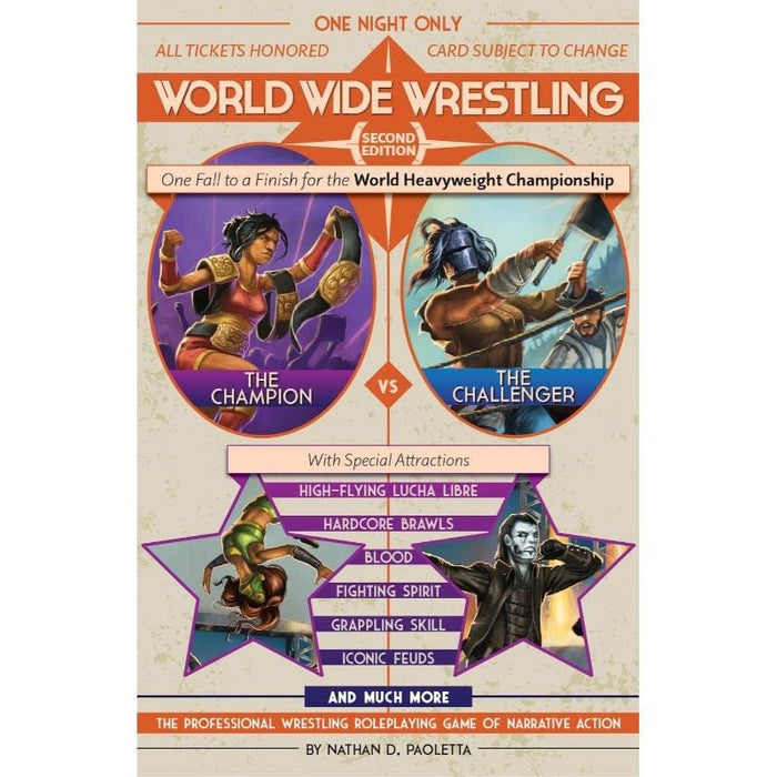 World Wide Wrestling - Second Edition - Role-Playing Game
