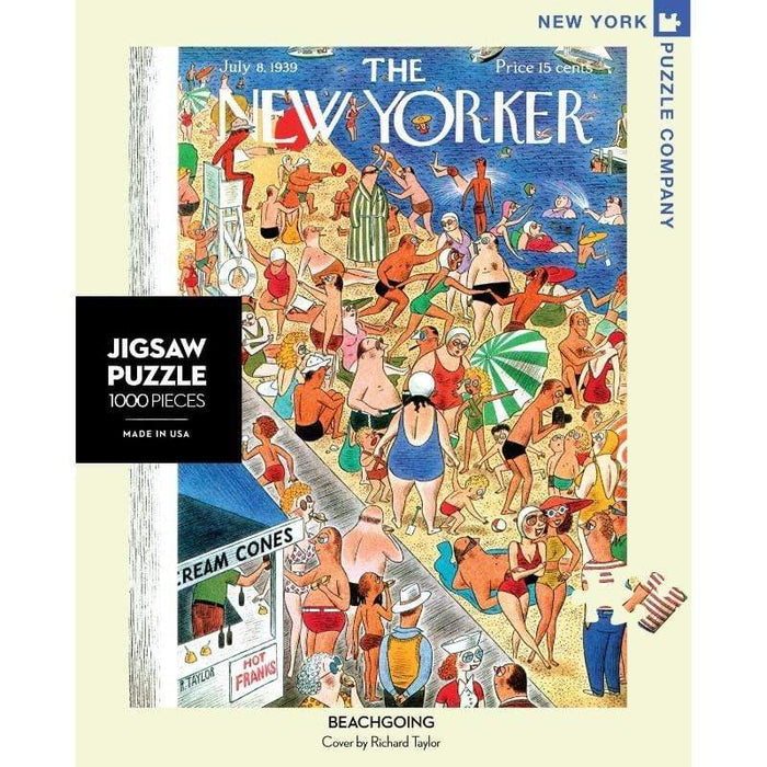 Beach Going - The New Yorker (1000pc) New York Puzzle Company