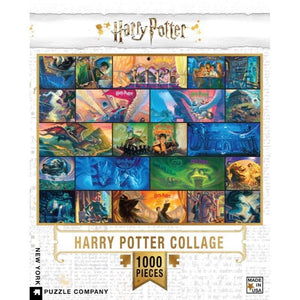 New York Puzzle Company Jigsaws Harry Potter - Harry Potter Collage Puzzle (1000pc)
