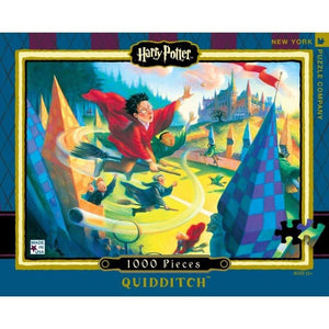 New York Puzzle Company Jigsaws Harry Potter - Quidditch Puzzle (1000pc)