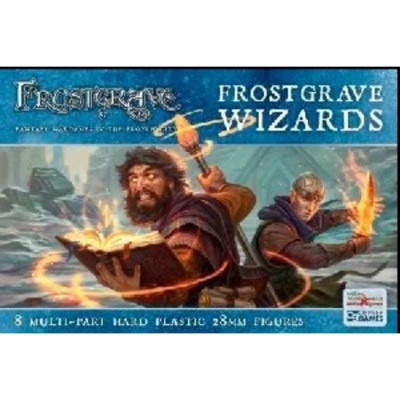 North Star Figures Miniatures Frostgrave - Wizards (8 Wizards) (Plastic)
