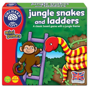 Orchard Toys Board & Card Games Jungle Snakes and Ladders (Orchard Toys)