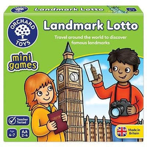 Orchard Toys Board & Card Games Landmark Lotto
