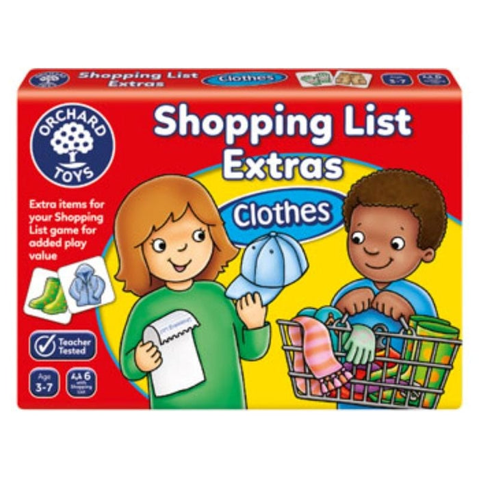 Shopping List Game - Clothes Booster pack (Orchard Toys)