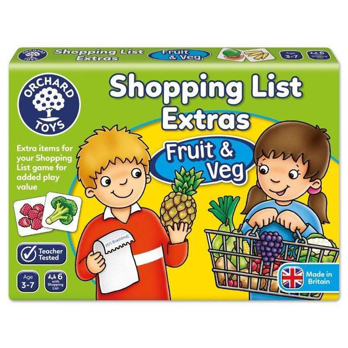 Shopping List Game - Fruit & Veg Booster Pack (Orchard Toys)