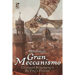 Osprey Publishing Roleplaying Games Gran Meccanismo - Clockpunk Roleplaying in Da Vinci's Florence