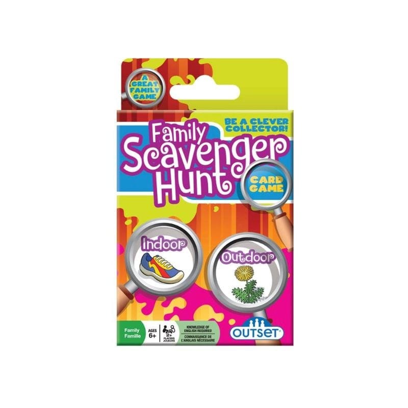 Outset Media Board & Card Games Scavenger Hunt Family Card Game