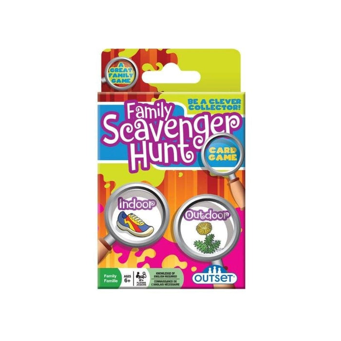 Family Scavenger Hunt - Card Game