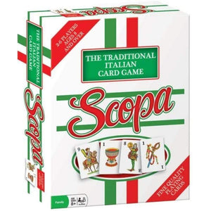 Outset Media Board & Card Games Scopa & Briscola - Double deck boxed edition