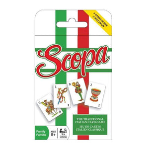 Outset Media Board & Card Games Scopa - Traditional Italian Card Game