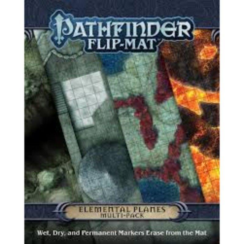 Paizo Roleplaying Games Pathfinder Flip-Mat - Elemental Planes Multi-Pack