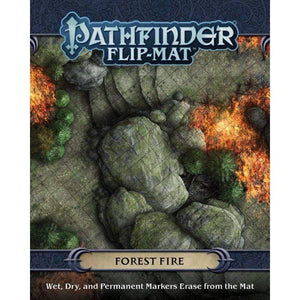 Paizo Roleplaying Games Pathfinder Flip-Mat - Forest Fire