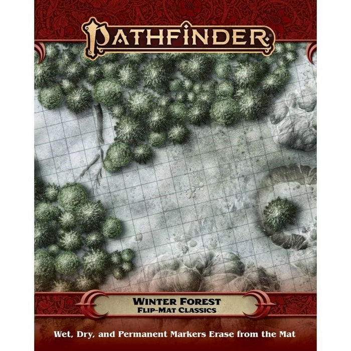 Pathfinder RPG 2nd Ed - Flip-Mat - Winter Forest