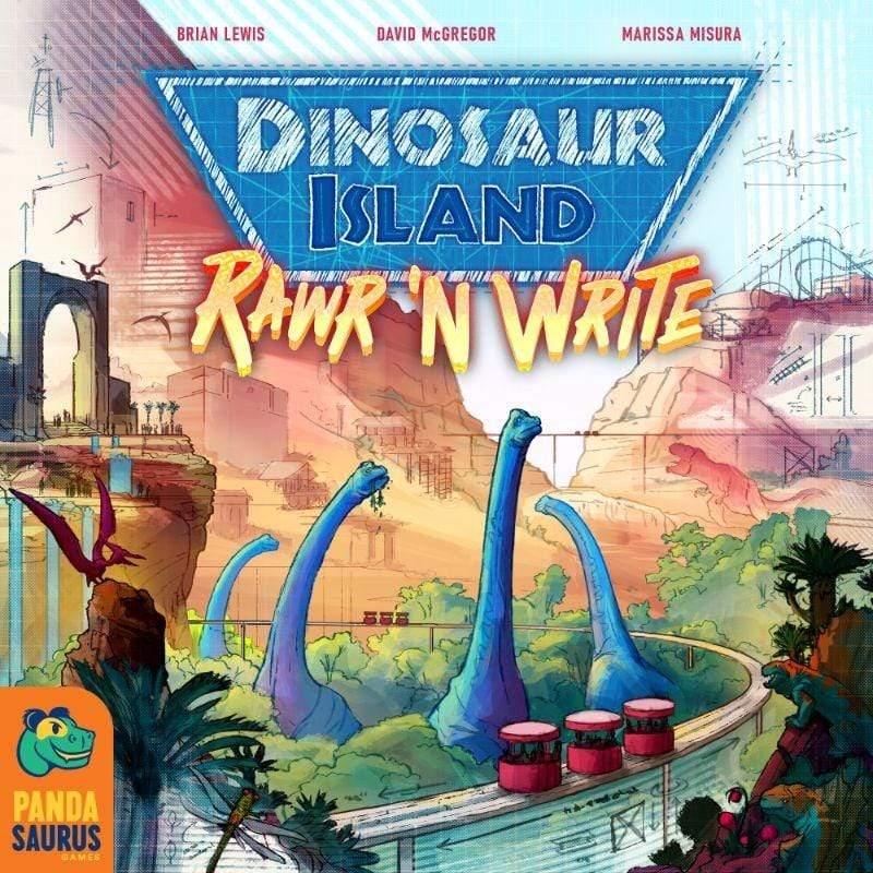 Pandasaurus Games Board & Card Games Dinosaur Island Rawr ân Write