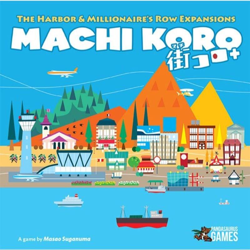 Pandasaurus Games Board & Card Games Machi Koro - 5th Anniversary Expansions Box (Millionaireâs Row & Harbour)