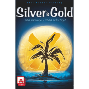 Pandasaurus Games Board & Card Games Silver And Gold