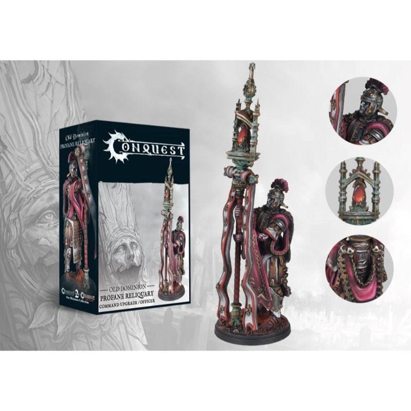 Para Bellum Wargames Miniatures Conquest - Old Dominion - Profane Reliquary (Command Upgrade)