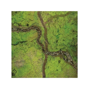 Para Bellum Wargames Miniatures River Valley Mat 4x4