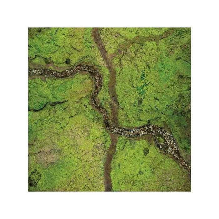 Conquest - Gaming Mat - River Valley 4x4