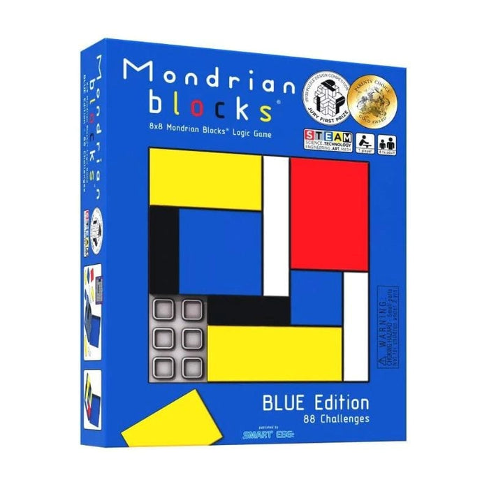 Mondrian Blocks - Blue