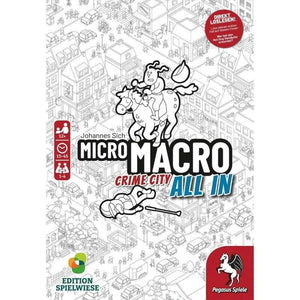 Pegasus Spiele Board & Card Games Micromacro Crime City - All In