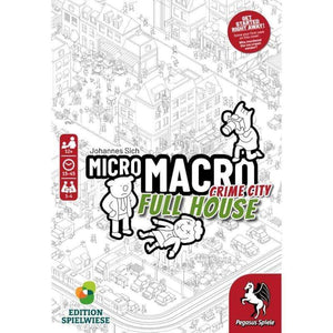 Pegasus Spiele Board & Card Games MicroMacro Crime City Full House