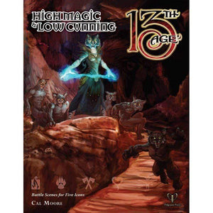Pelgrane Press Roleplaying Games 13th Age RPG - High Magic & Low Cunning