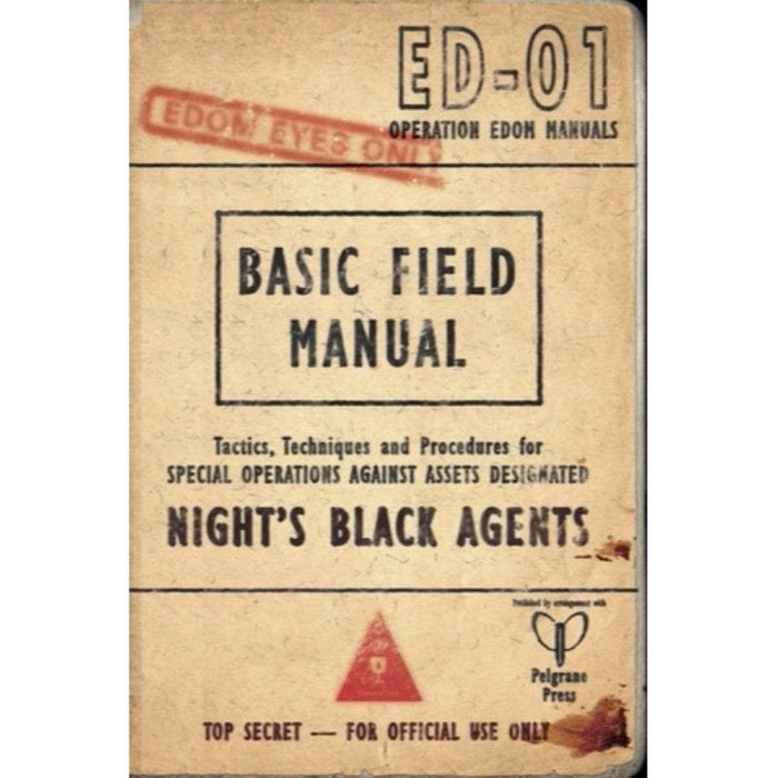 Night's Black Agents RPG - The Edom Field