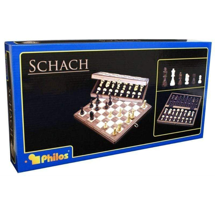 Chess Set - Folding Wood (15’’)