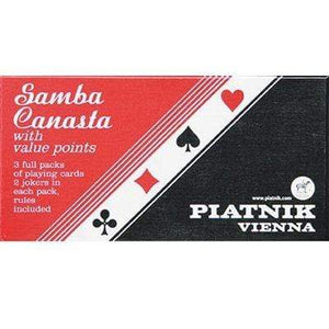 Piatnik Playing Cards Canasta - Samba - Bolivia (Piatnik)