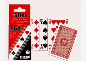 Piatnik Playing Cards Playing Cards - 500 (Single) (Piatnik)
