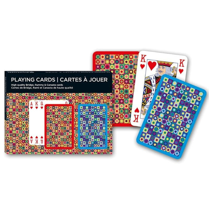 Playing Cards - Dots Bridge Deck (Double)