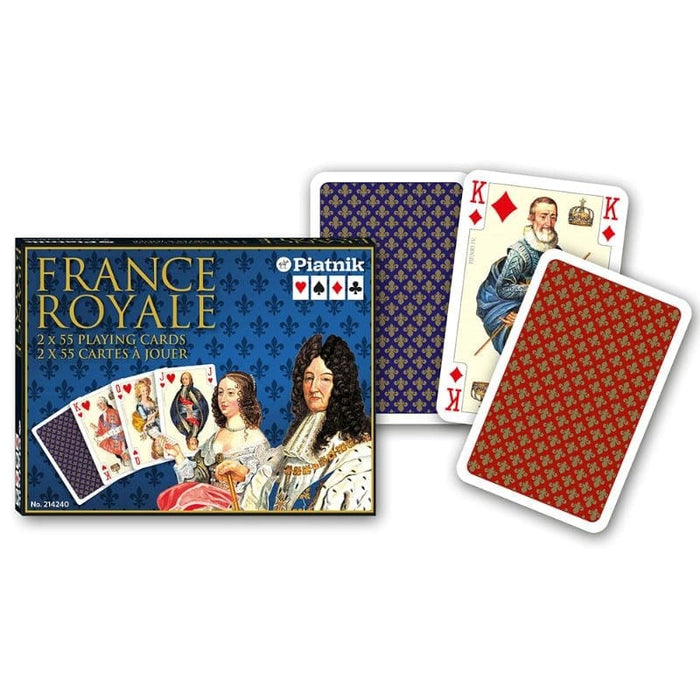 Playing Cards - France Royal Bridge Deck (Double)