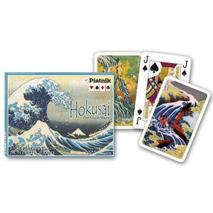 Piatnik Playing Cards Playing Cards - Hokusai Great Wave Bridge Deck (Double)
