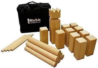 Planet Finska Classic Games Kubb (Black Carry Bag)
