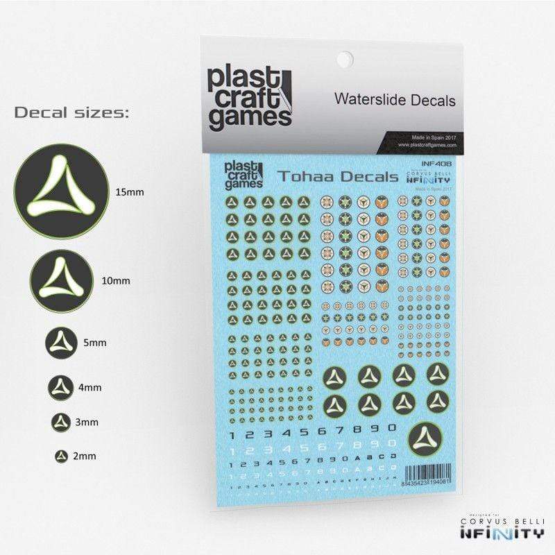 Plast Craft Games Miniatures Infinity - Tohaa - Decals