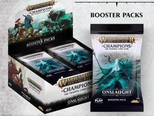 Play Fusion Trading Card Games Warhammer TCG - Age of Sigmar Champions Onslaught Booster Box (24)