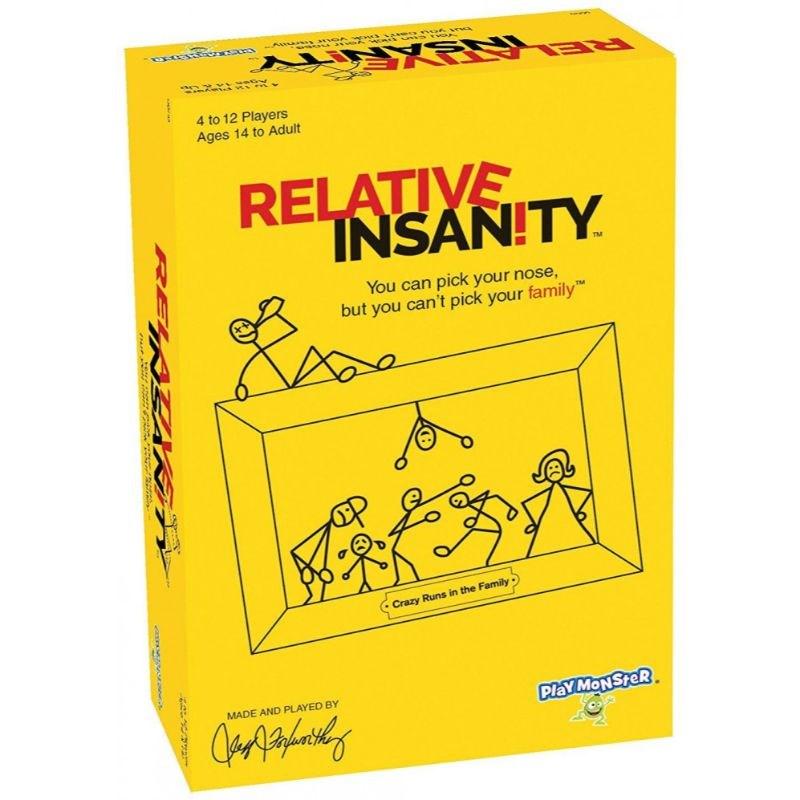 PlayMonster Board & Card Games Relative Insanity