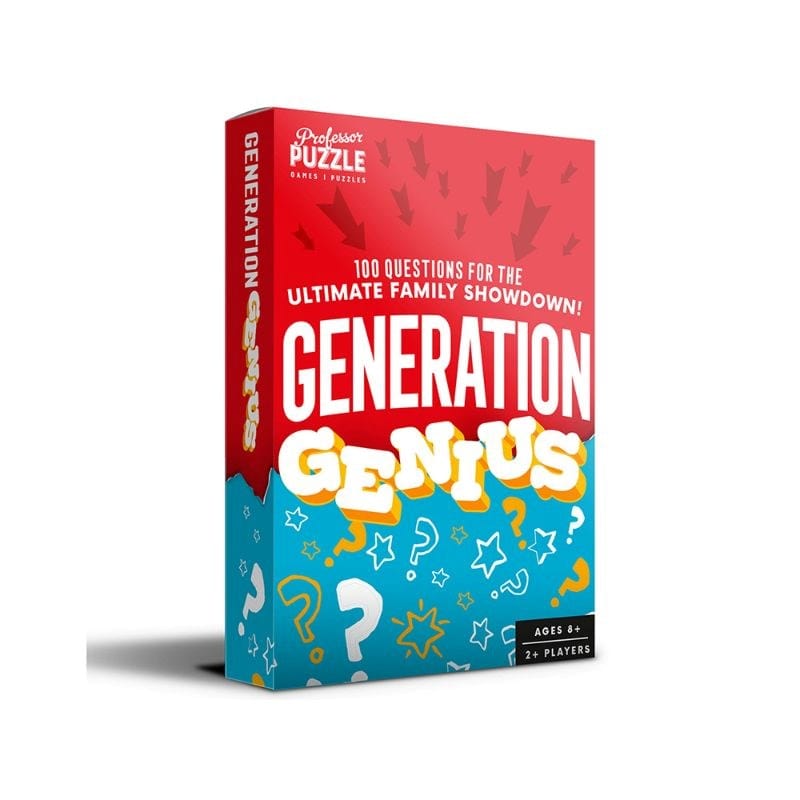 Professor Puzzle Board & Card Games Generation Genius Trivia - Mini