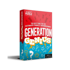 Professor Puzzle Board & Card Games Generation Genius Trivia - Mini