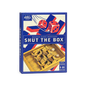 Professor Puzzle Classic Games Shut The Box (Wood Games Workshop)