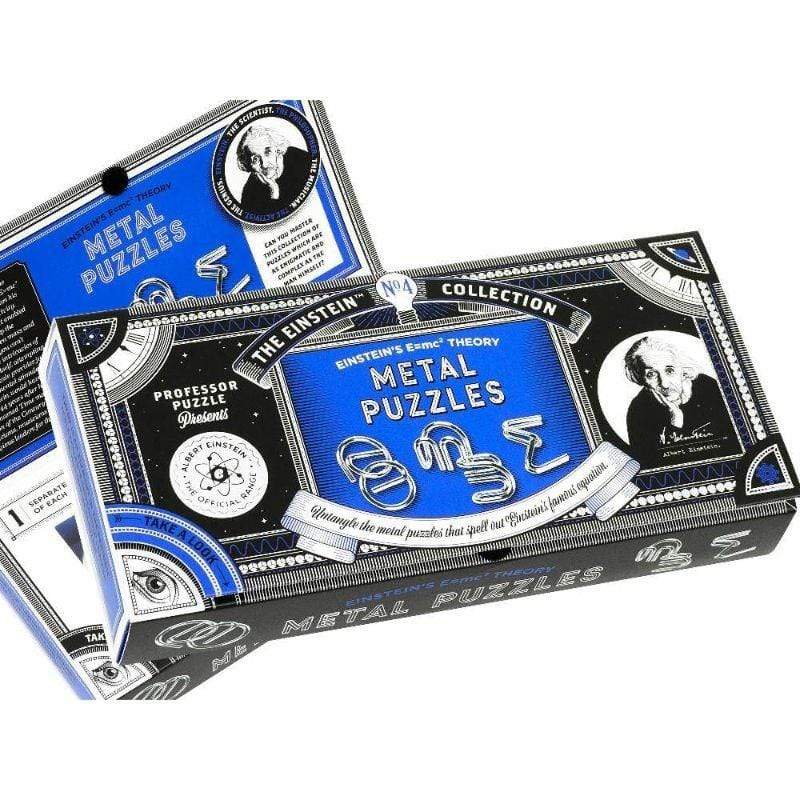 Professor Puzzle Logic Puzzles Einstein's E=MC2 Metal Puzzle