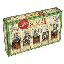 Professor Puzzle Logic Puzzles Great Minds Puzzles - Men (Set of 5)