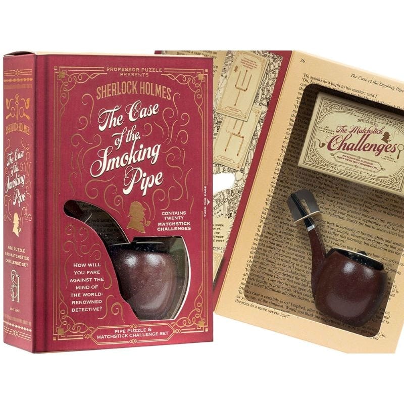 Professor Puzzle Logic Puzzles Sherlock Holmes - Smoking Pipe