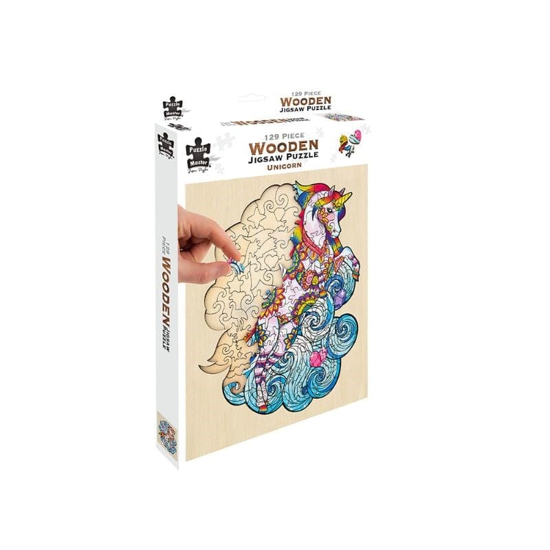 Puzzle Master Jigsaws Unicorn Wooden Jigsaw (129pc)