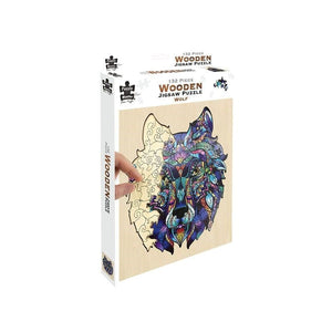Puzzle Master Jigsaws Wolf Wooden Jigsaw (132pc)