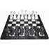 Puzzles and Games Specialists Classic Games Chess Set - Onyx 16â Black/White