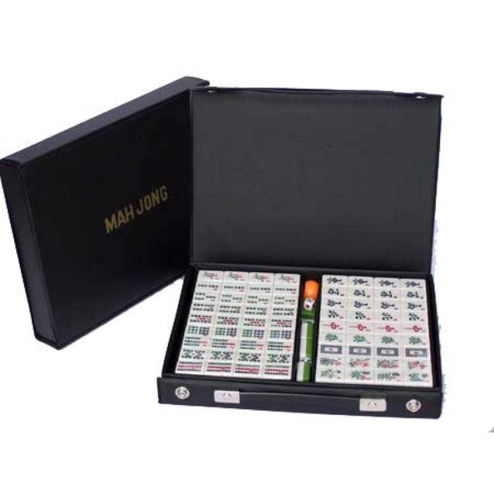 Puzzles and Games Specialists Classic Games Mah Jong - Vinyl Case with Sticks 32cm