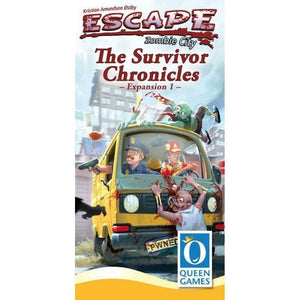Queen Games Board & Card Games Escape - Zombie City - The Survivor Chronicles Expansion