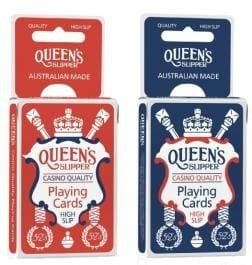 Playing Cards - Queen's Slipper Bridge Size (Single) (Assorted)